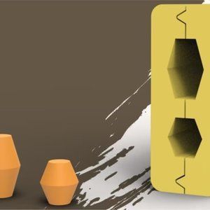 Polymer Clay Polygon Shape Bead Roller